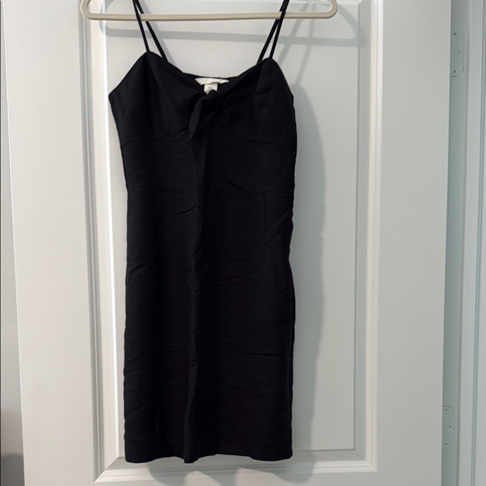 H&M linen camisole dress XS